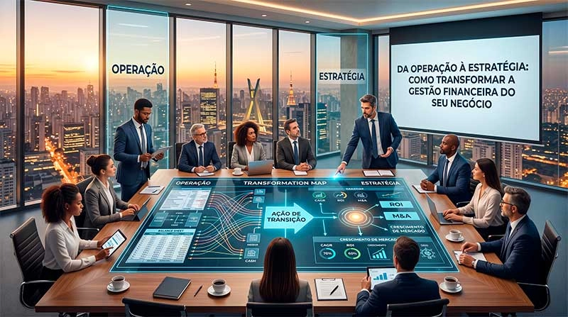 Da Operação à Estratégia: Como Transformar a Gestão Financeira do Seu Negócio